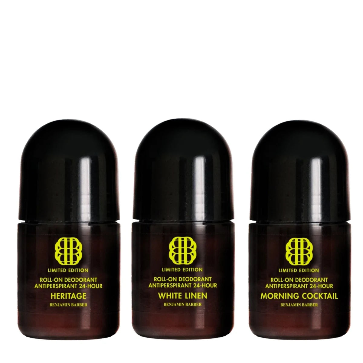 Benjamin Barber Antiperspirant Trio Limited Edition 3×75 ml