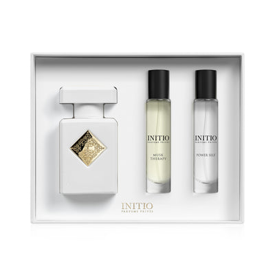 Musk Therapy Initio Christmas Set 2025 50ml + 2x10ml Parfyme Sett