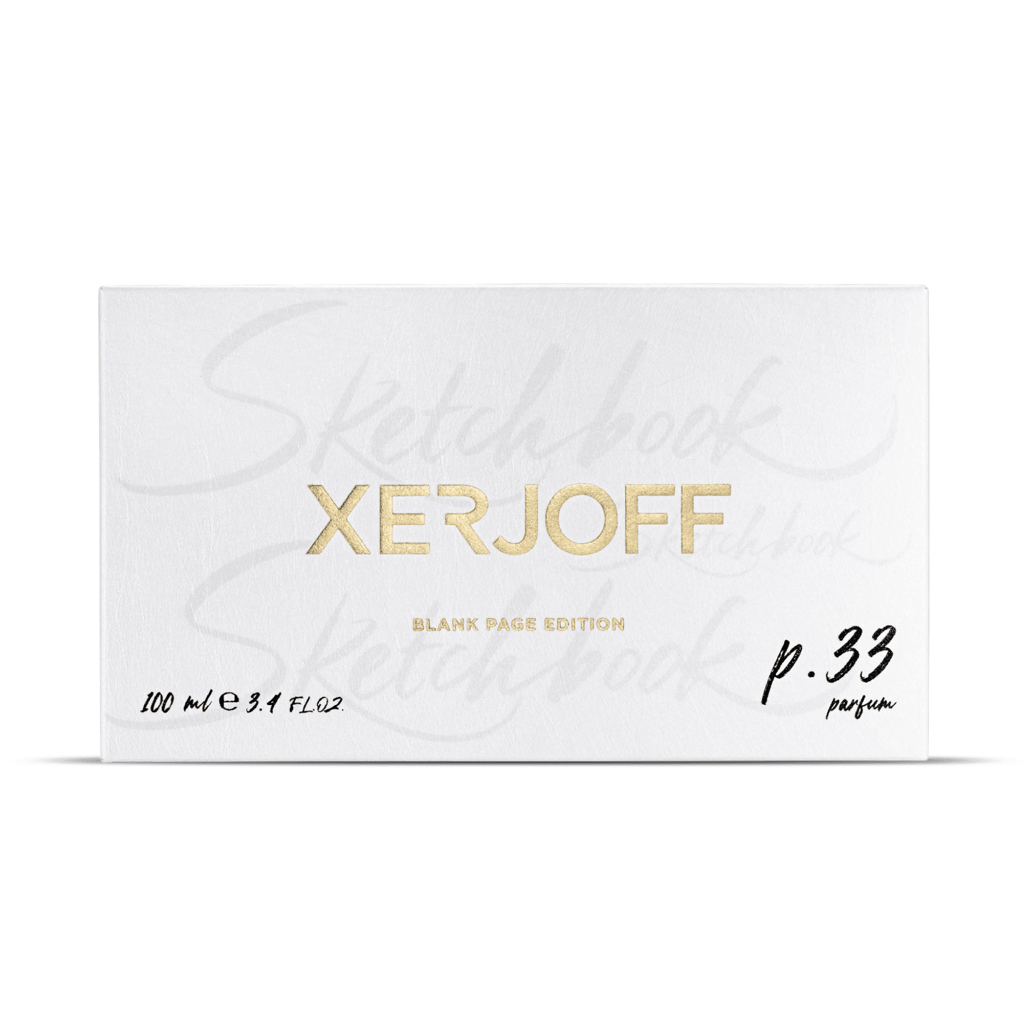 P.33 Blank Page Edition Xerjoff Extrait De Parfum Sample 2ml