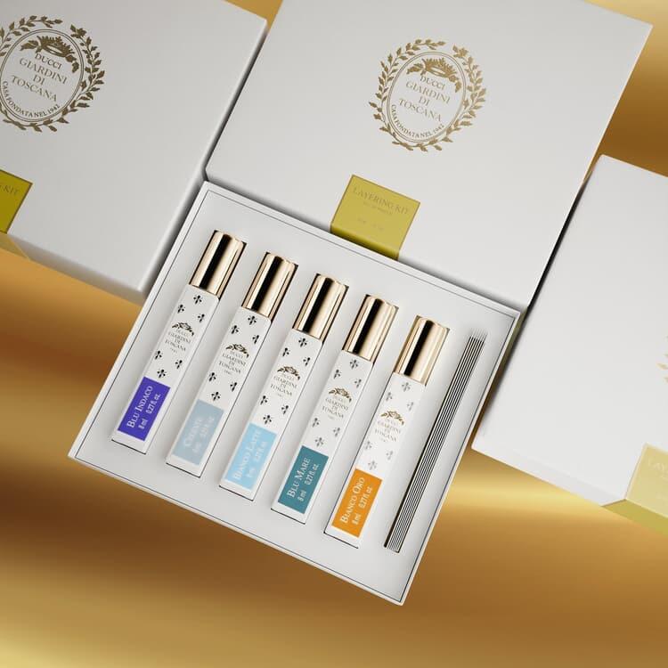 Giardini di Toscana Eau De Parfum Layering Kit 5 × 8ml