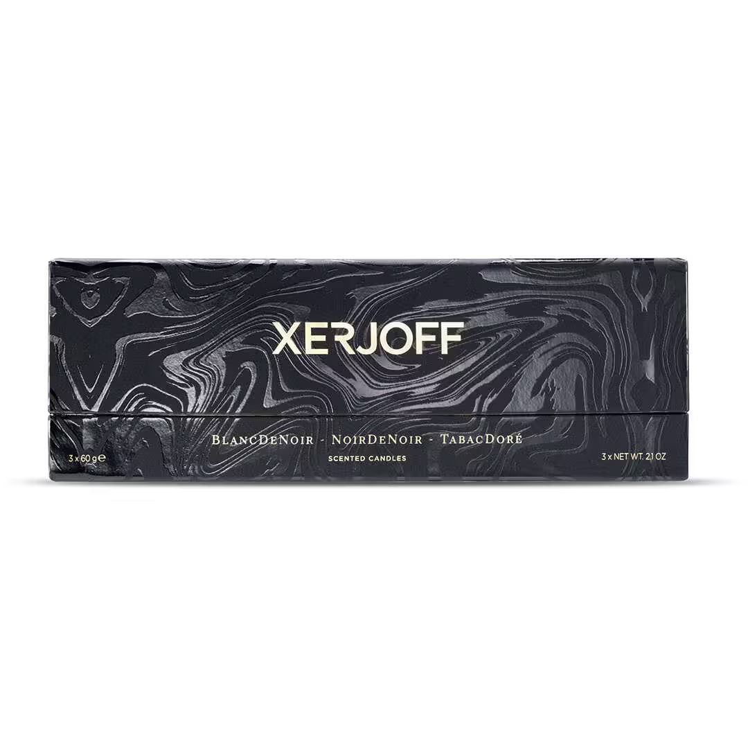 Scentimento Xerjoff Candle Gift Set Black 3x60g