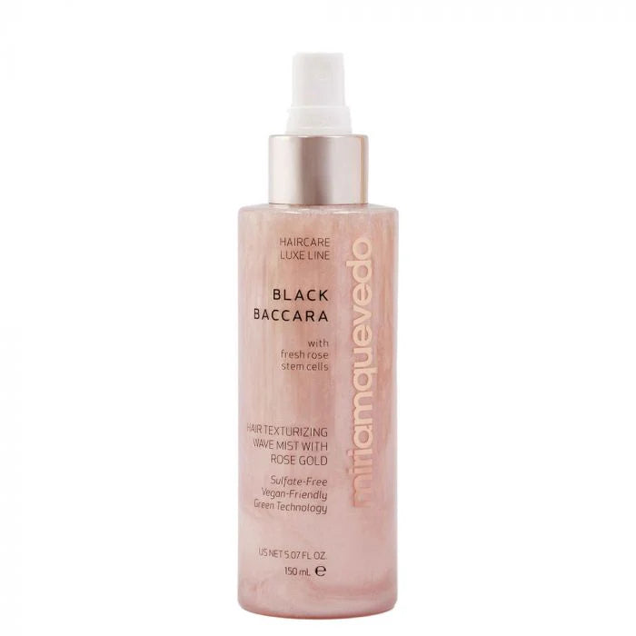 Miriam Quevedo Black Baccara Texturizing Hair Mist With Rose Gold 150ml