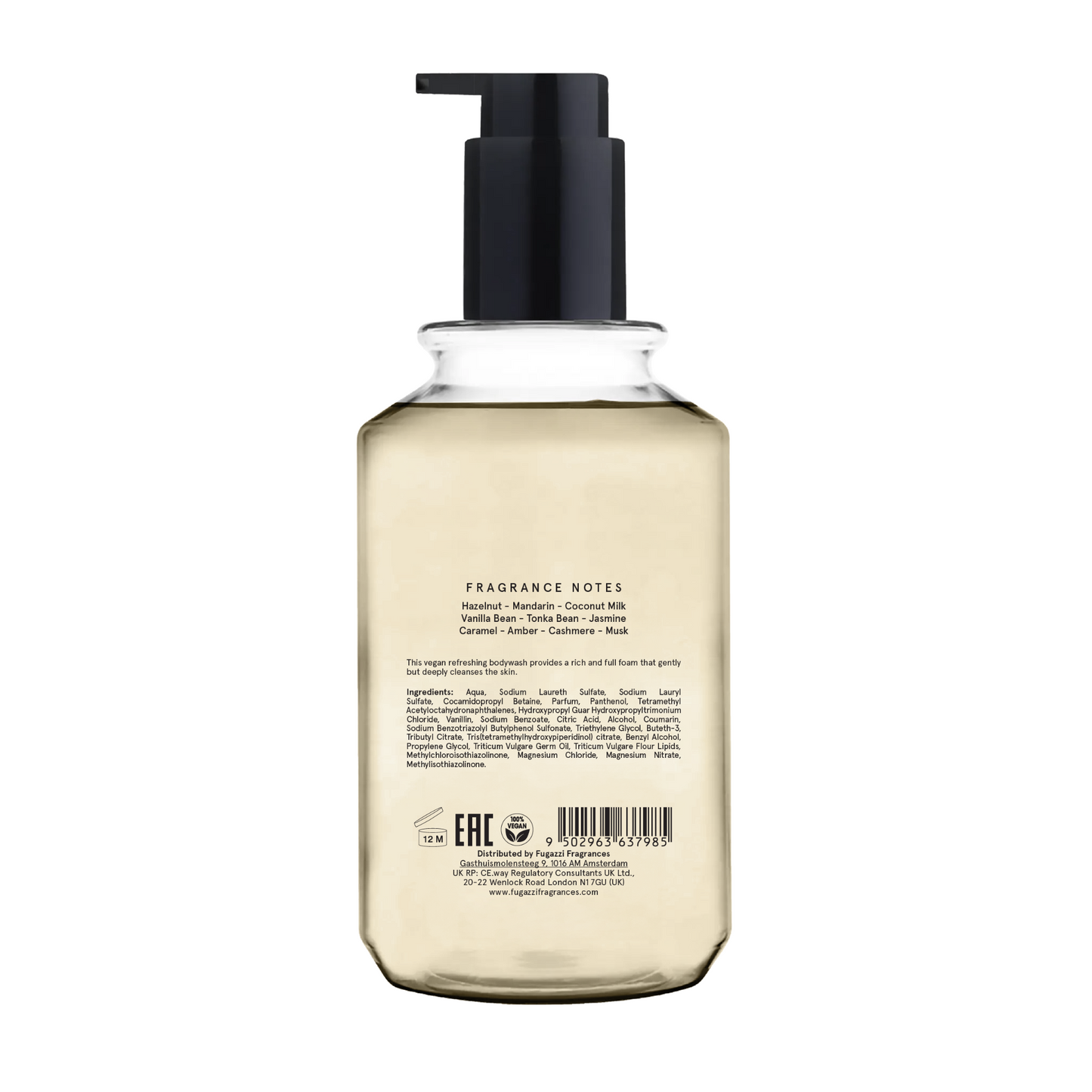 Vanilla Haze Fugazzi Body Wash 250ml