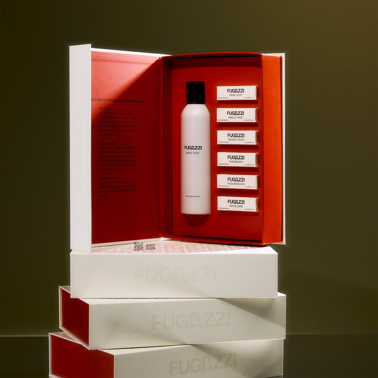 Fugazzi Bestseller Set 6 x 2ml + Body Foam 200ml