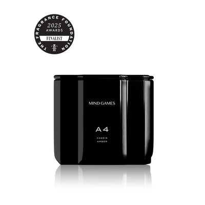 Mind Games A4 Black Queen Cassis Amber 10oz Luxury Candle 283g