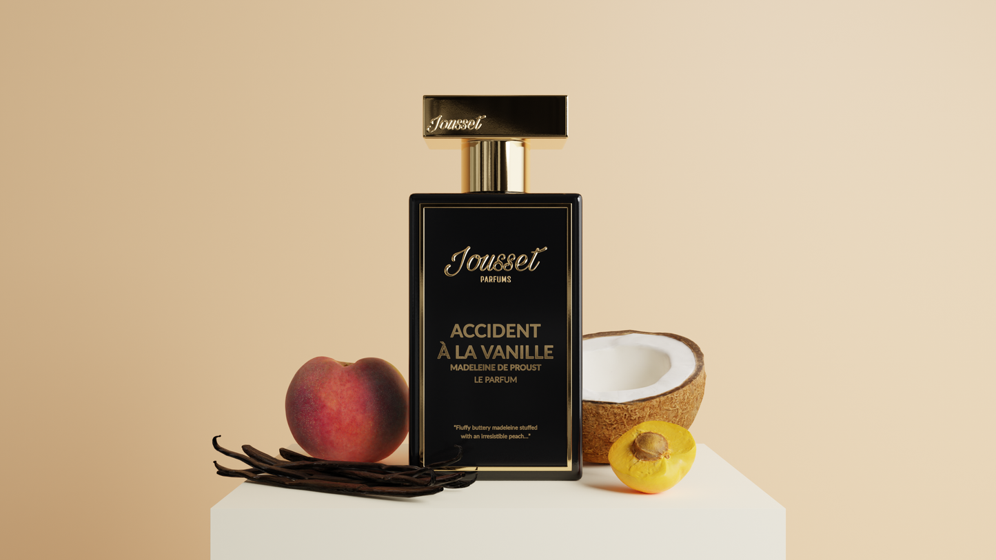 Accident À La Vanille Madeleine de Proust Jousset Parfums Extrait De Parfum Sample