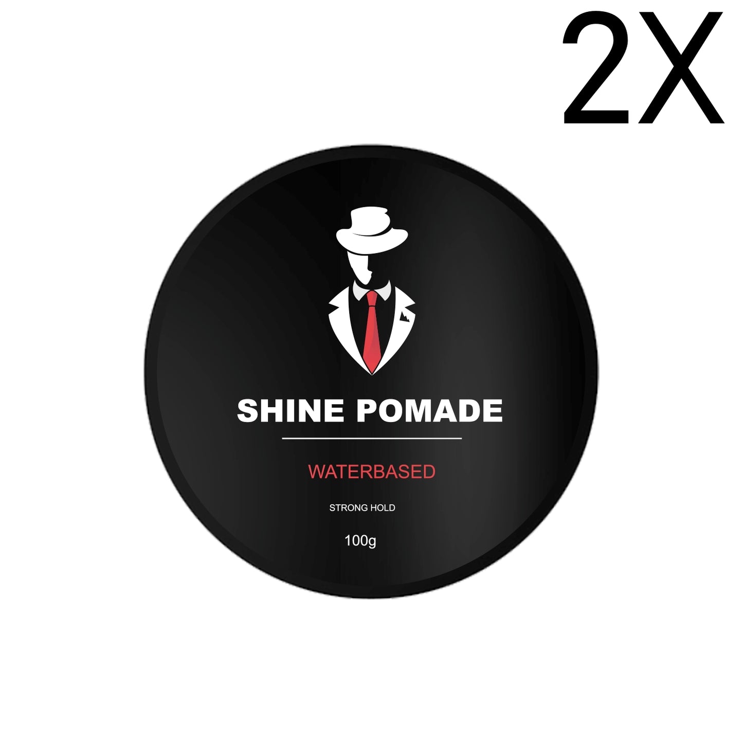 Tuxedo Glans Hårpomade Vannbasert 2x100g