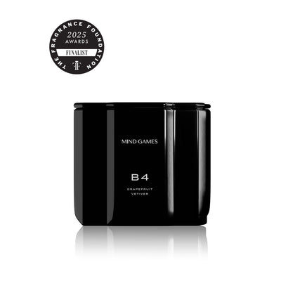 Mind Games B4 Black Knight Grapefruit Vetiver 10oz Luxury Candle 283g