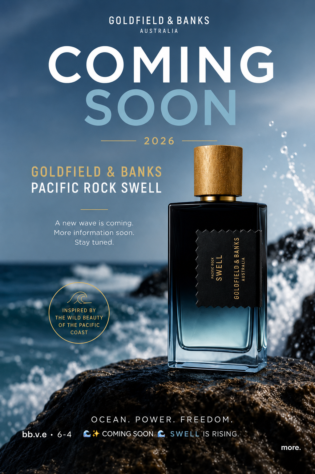 Pacific Rock Swell 2026 Goldfield & Banks Parfum