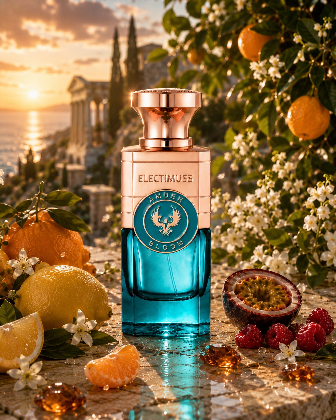 香水(ユニセックス) ELECTIMUSS Amber Bloom Amber Bloom Electimuss London Extrait de Parfum 100ml – Tuxedo