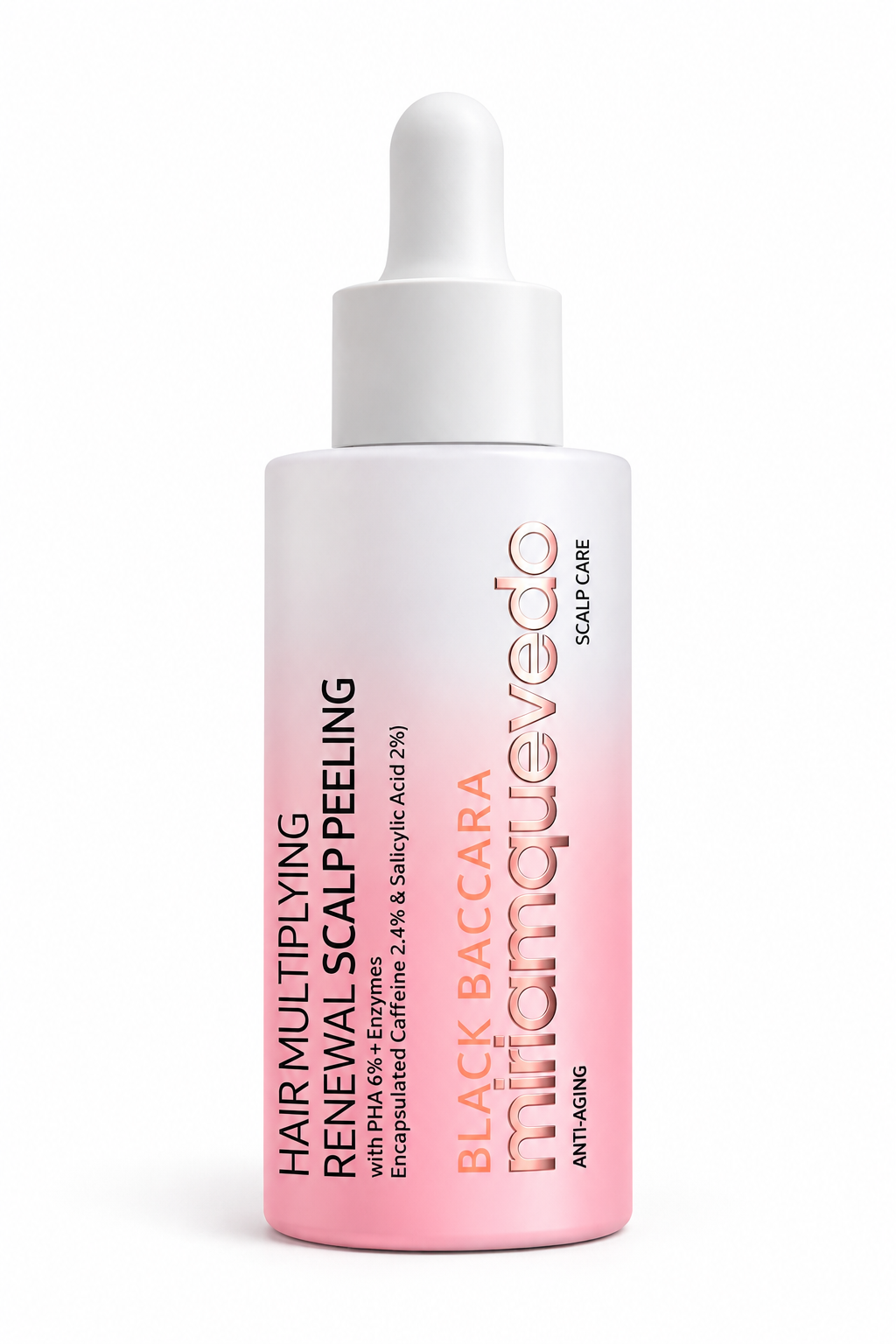 Black Baccara Hair Multiplying Renewal Scalp Peeling Miriam Quevedo 50ml