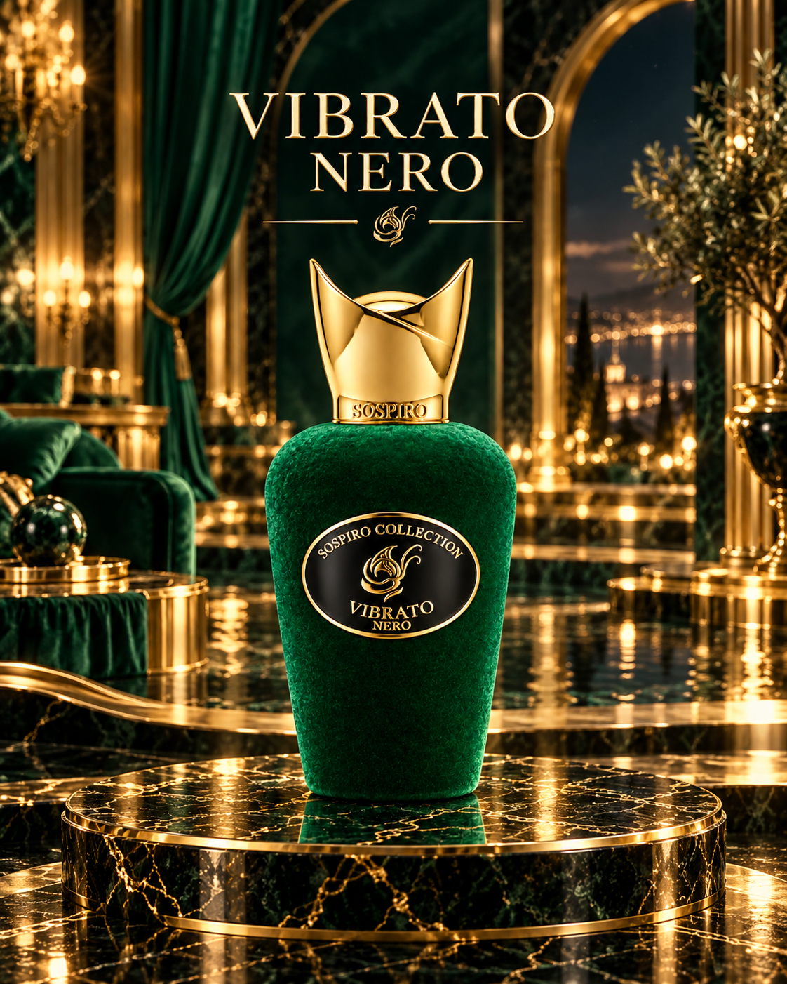 Vibrato Nero Sospiro Eau De Parfum 100ml