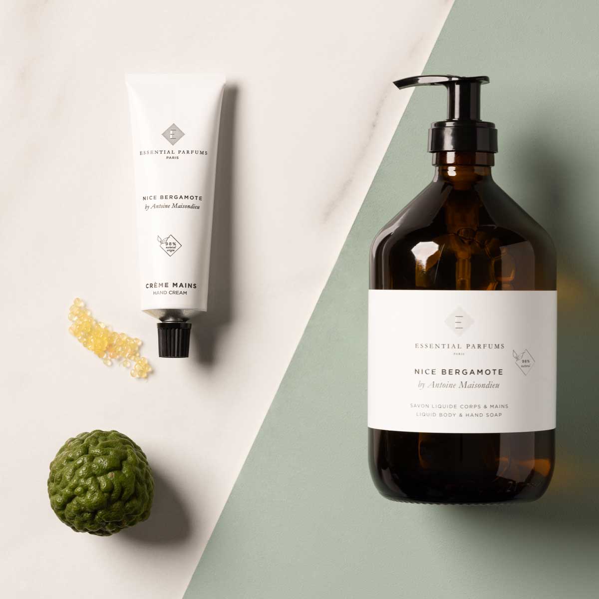 Nice Bergamote Håndkrem Essential Parfums 50ml