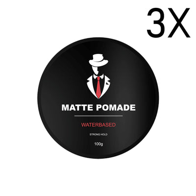 Tuxedo Matt Hårpomade Vannbasert 3x100g