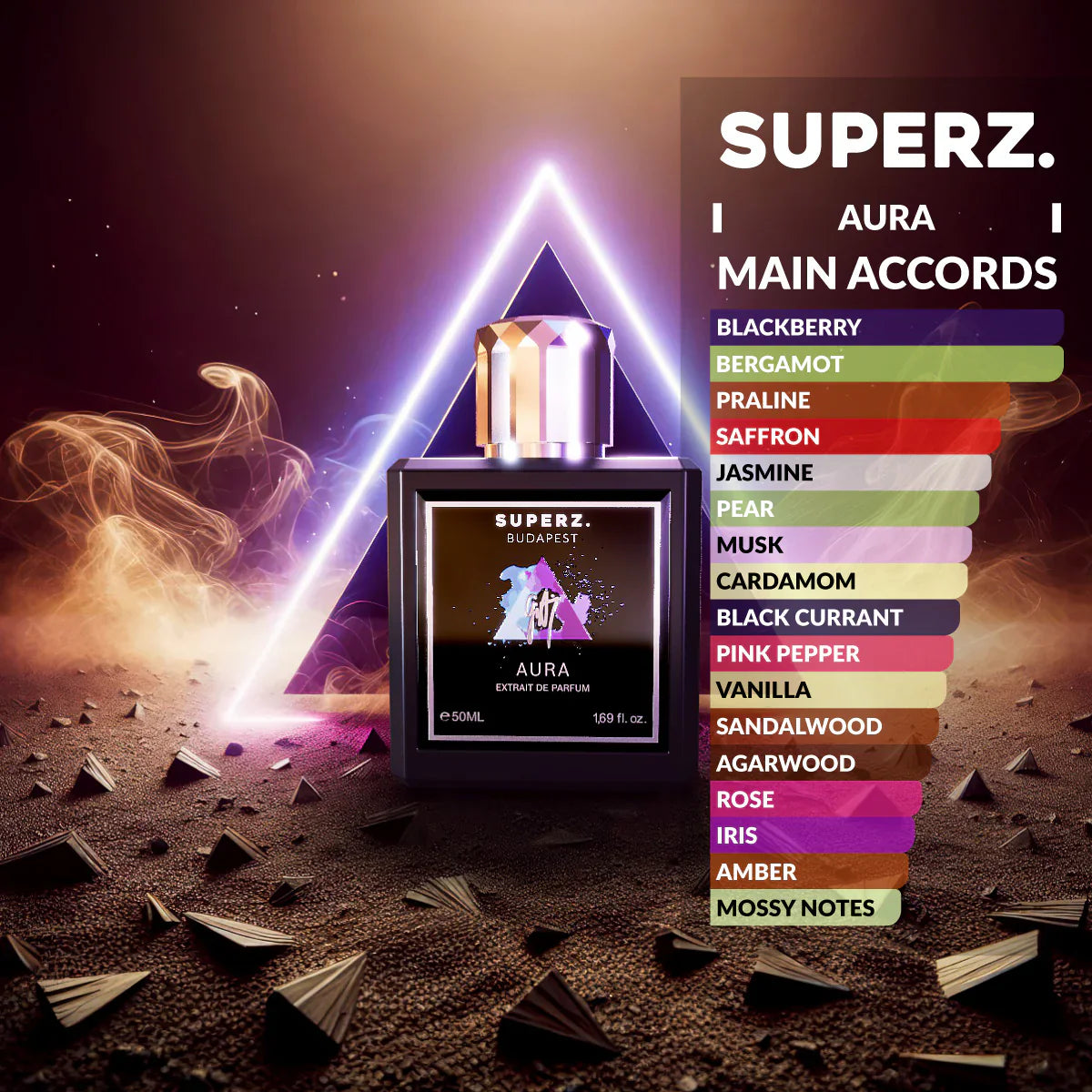 Aura Superz Extrait de Parfum 50ml