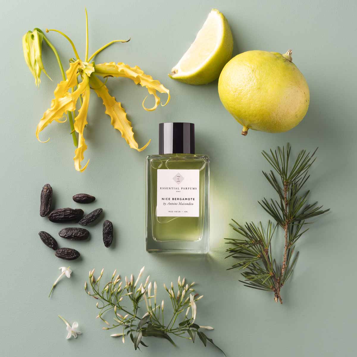 Nice Bergamote Vaskemiddel Essential Parfums 1L