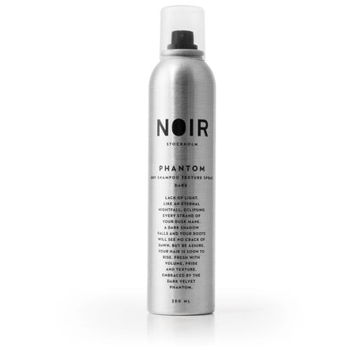 Phantom Noir Stockholm Dry Shampoo For Dark Hair 250ml