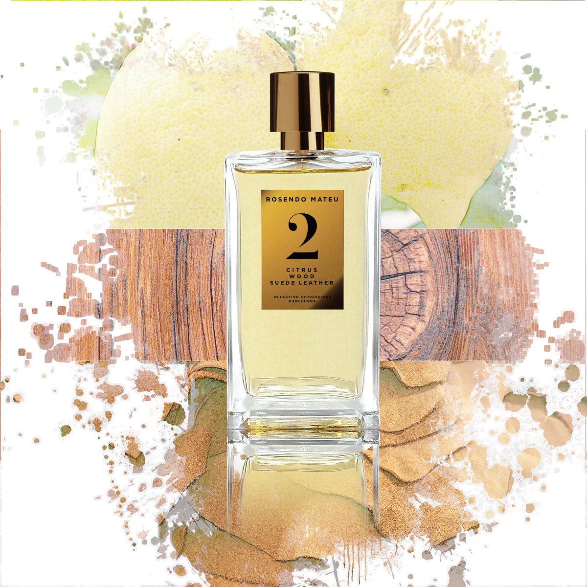 Rosendo Mateu 2 Citrus, Wood, Suede Leather 100ml