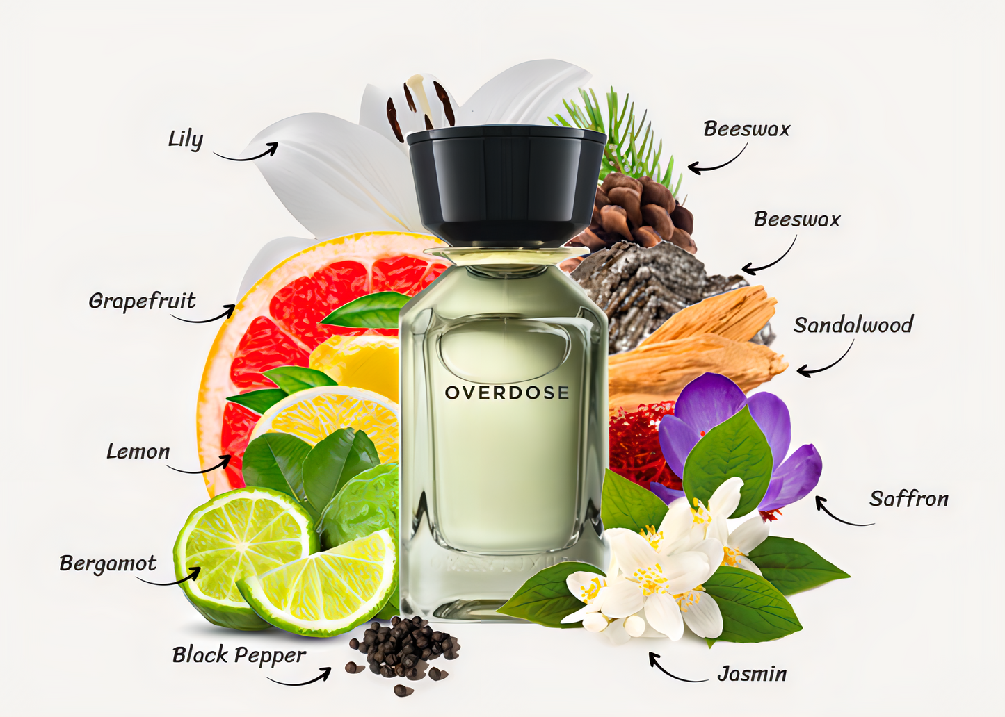 Overdose Oman Luxury Duftprøve 2ml- Tuxedo.no - Nettbutikk - On Demand Barbers Oslo Norway