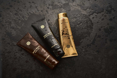 Benjamin Barber Saffron & Leather Body Wash 250ml