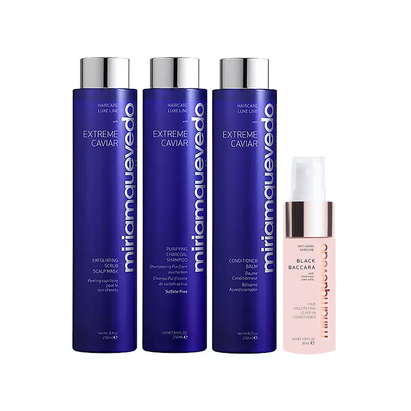 Miriam Quevedo Extreme Caviar Hair & Scalp Purifying Ritual For Oily Hair