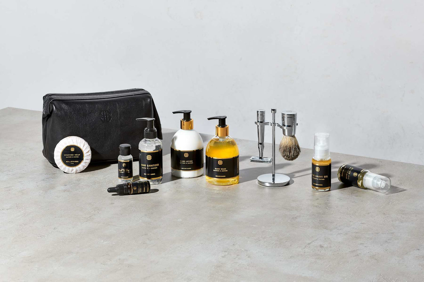 Benjamin Barber After Shave Gel Saffron & Leather 50ml