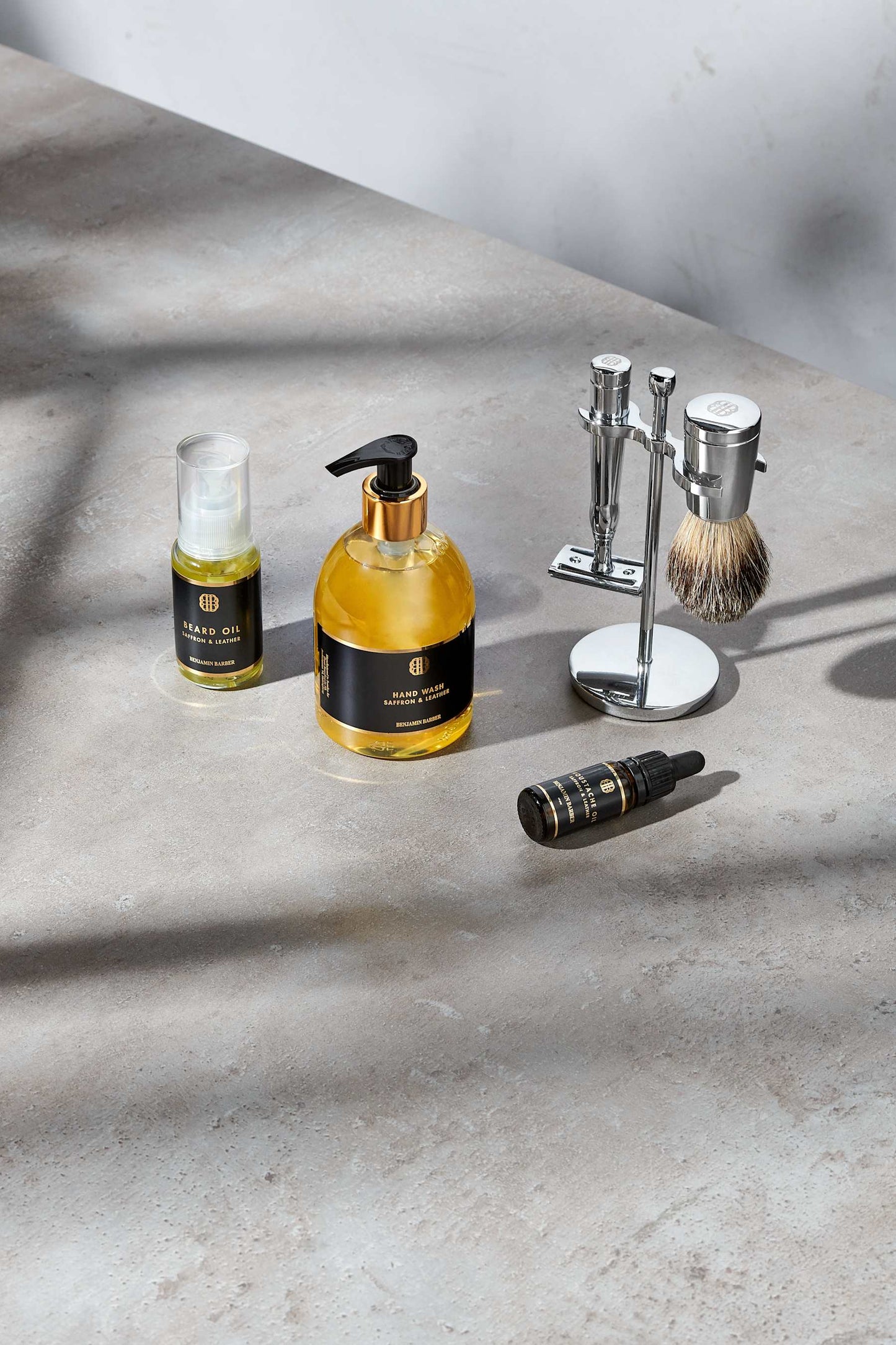 Benjamin Barber Beard Oil Saffron & Leather 50ml