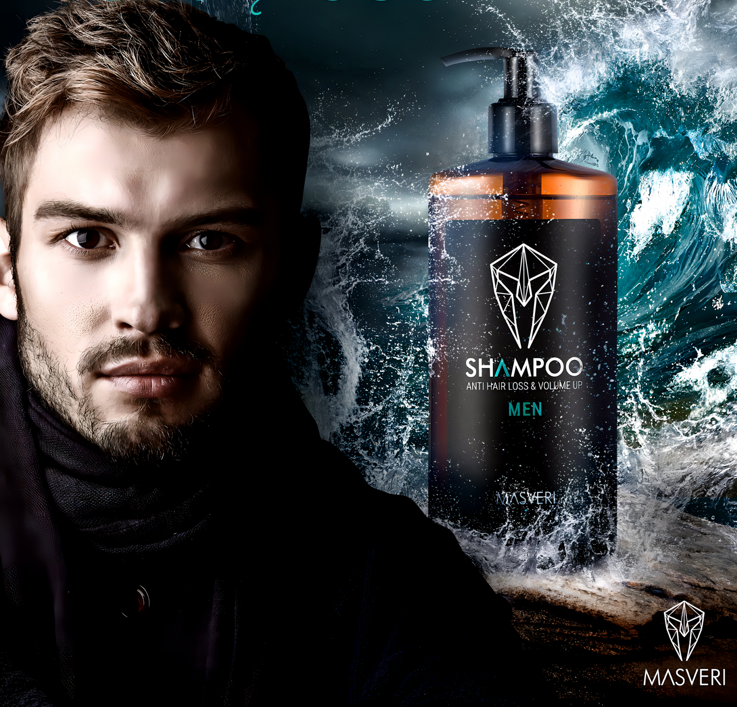 Masveri Anti-Hårtap og Volum Opp Sjampo - Tuxedo.no