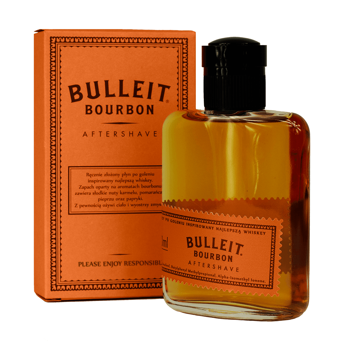 Bulleit Bourbon Pan Drwal Aftershave - Tuxedo.no