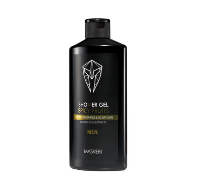 Masveri Dusjsåpe- Spicy Fruits 300 ml- Tuxedo.no - Nettbutikk - On Demand Barbers Oslo Norway