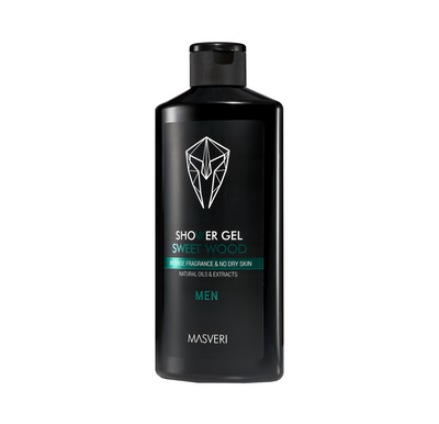 Masveri Dusjsåpe- Sweet Wood 300 ml- Tuxedo.no - Nettbutikk - On Demand Barbers Oslo Norway