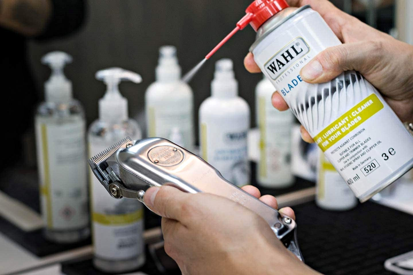 Wahl Kjøle, Rense & Smøre Blade Spray 4w1