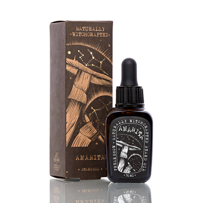 Amanita Freak Show Skjeggolje - Pan Drwal - Tuxedo.no - Nettbutikk