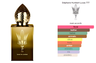 Soleil de Jeddah L'Original Stéphane Humbert Lucas - Tuxedo.no Niche Perfumes - Oslo Norway ON DEMAND BARBERS