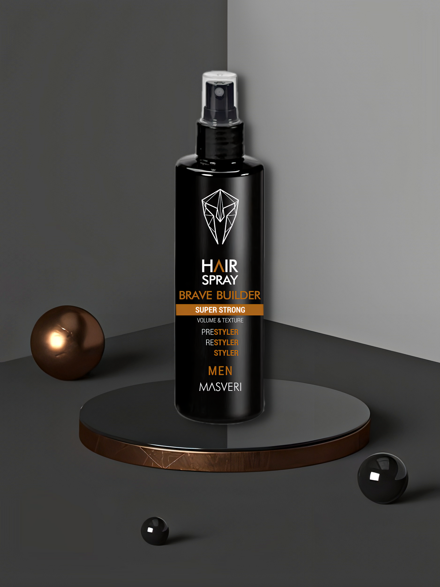 Masveri Hår & Skjegg Grooming Tonic 200ml (Prestyler)