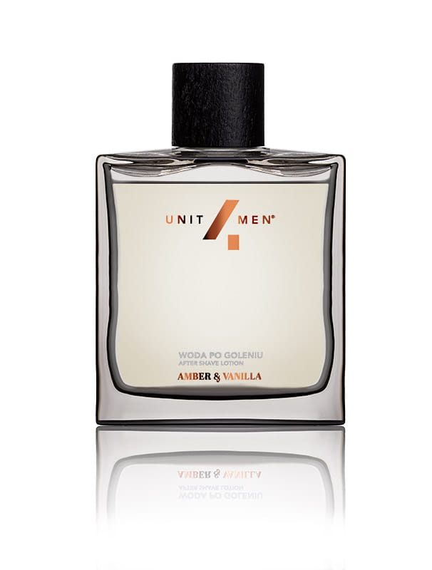 Unit4Men Aftershave Amber&Vanilla- Tuxedo.no - Nettbutikk - On Demand Barbers Oslo Norway