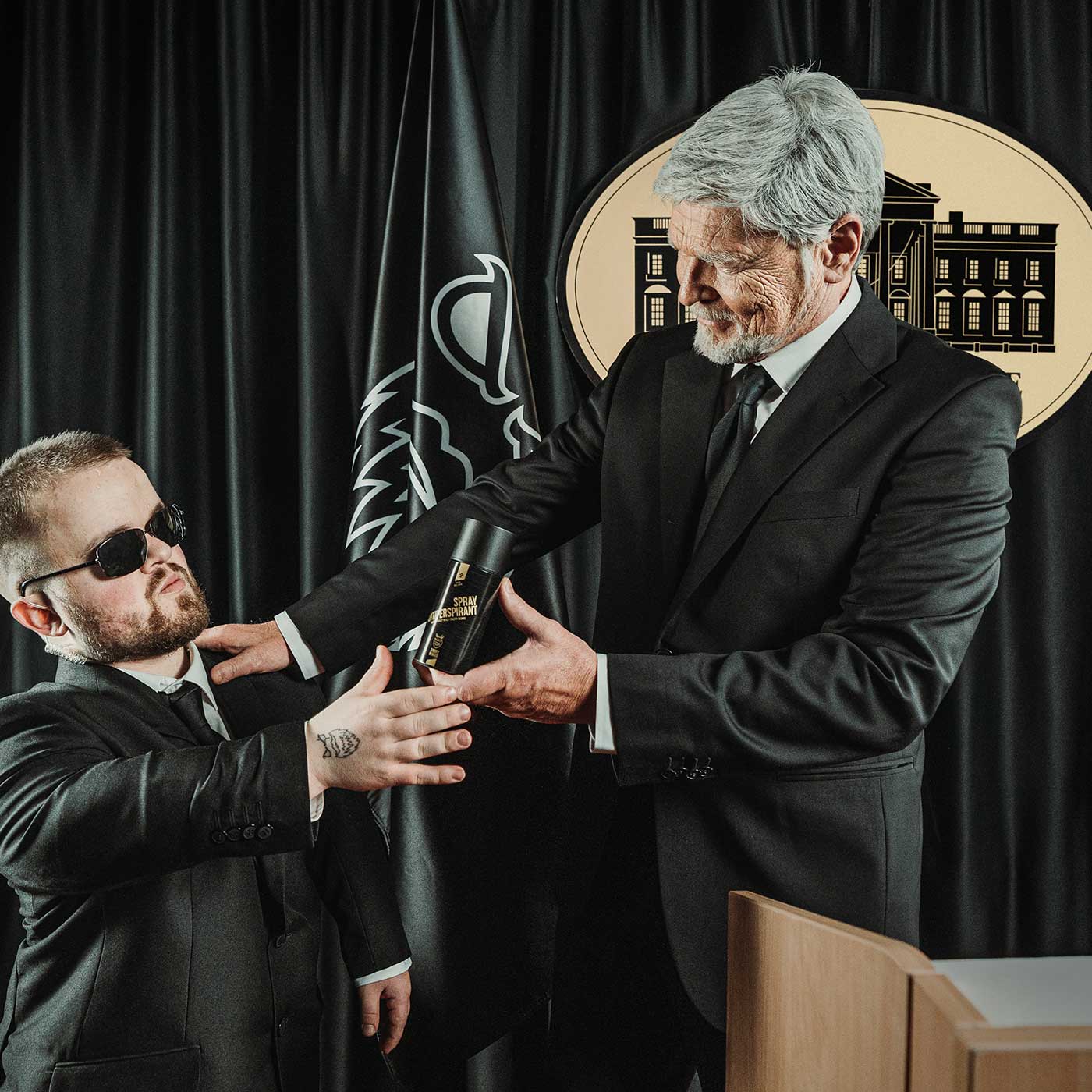 Antiperspirant Spray Jack Saloon 150 ml- Tuxedo.no - Nettbutikk - On Demand Barbers Oslo Norway