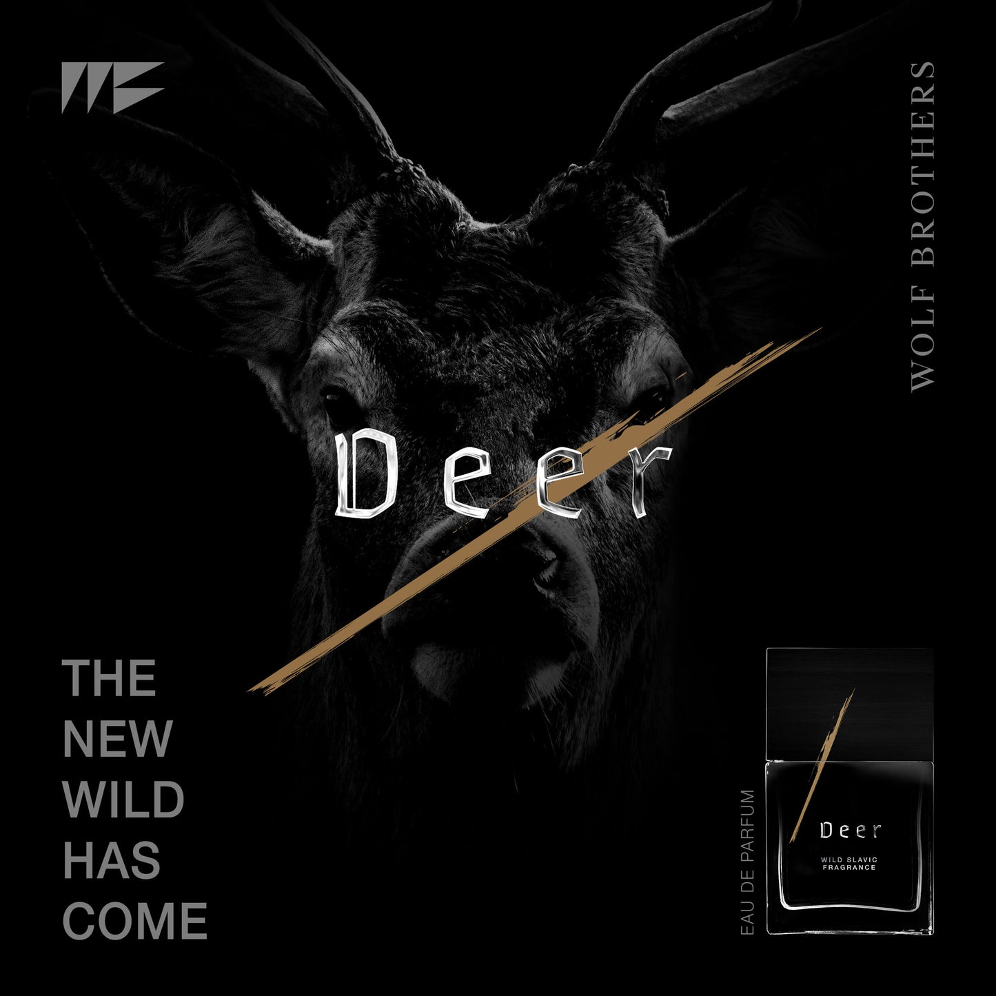 Deer Wild Slavic Fragrance - Eau de Parfum 50ml- Tuxedo.no - Nettbutikk - On Demand Barbers Oslo Norway