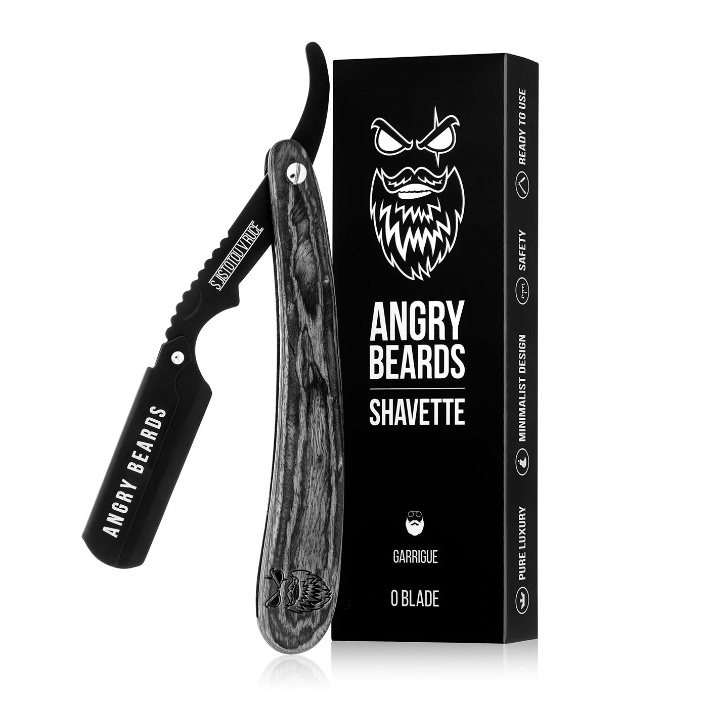 Angry Beards Garrigue Shavette Barberkniv