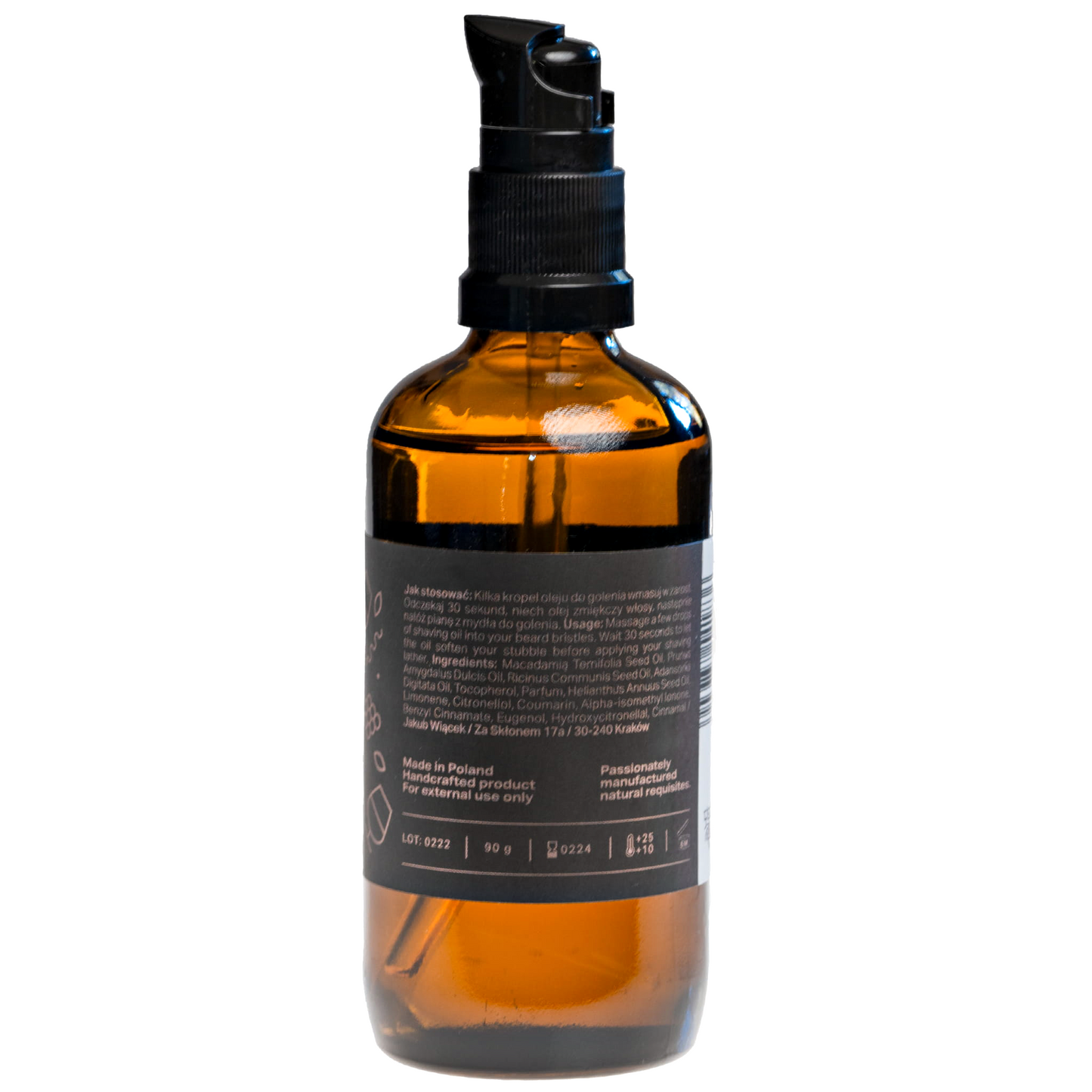 CAVALIERO.NO - RareCraft Cognac (Martell) Barberolje 100 ml