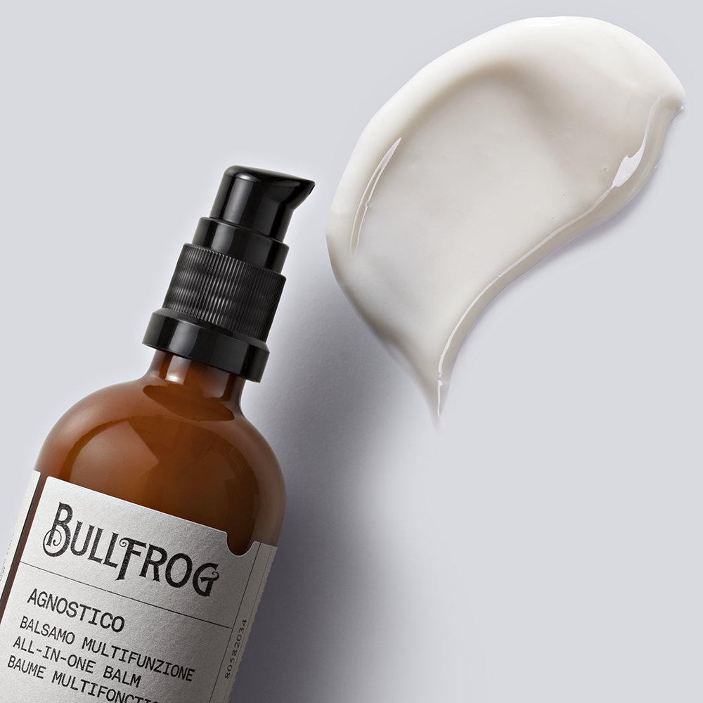 Agnostico All In One Balm Bullfrog - Ikke fettete Skjegglotion 100ml