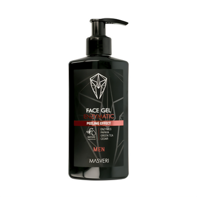 Masveri Enzym Ansiktsvaskegel 150 ml- Tuxedo.no - Nettbutikk - On Demand Barbers Oslo Norway