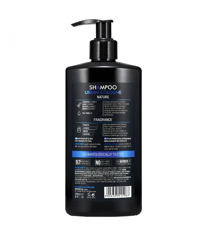 Masveri Anti Flass og Hudpleie Sjampo - Tuxedo.no Nettbutikk - ON DEMAND BARBERS