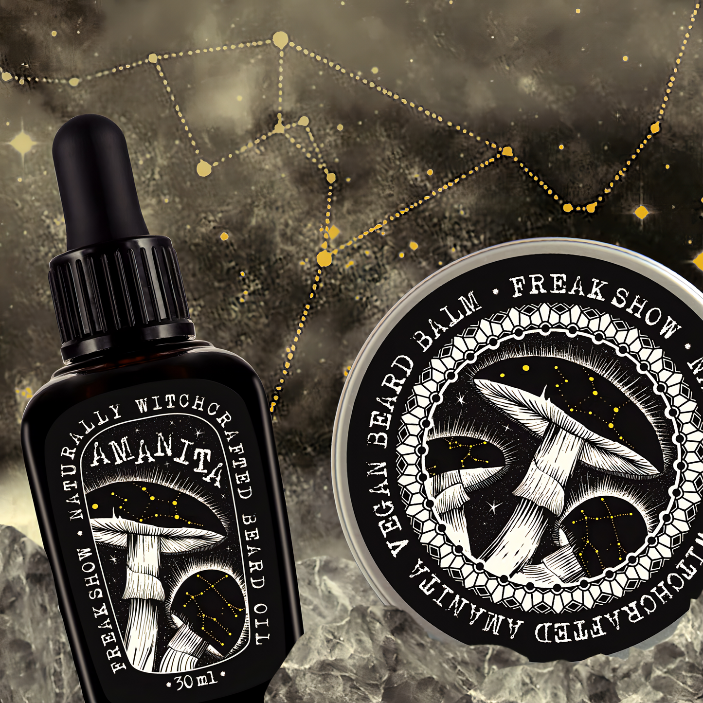 Amanita FreakShow Skjeggsett