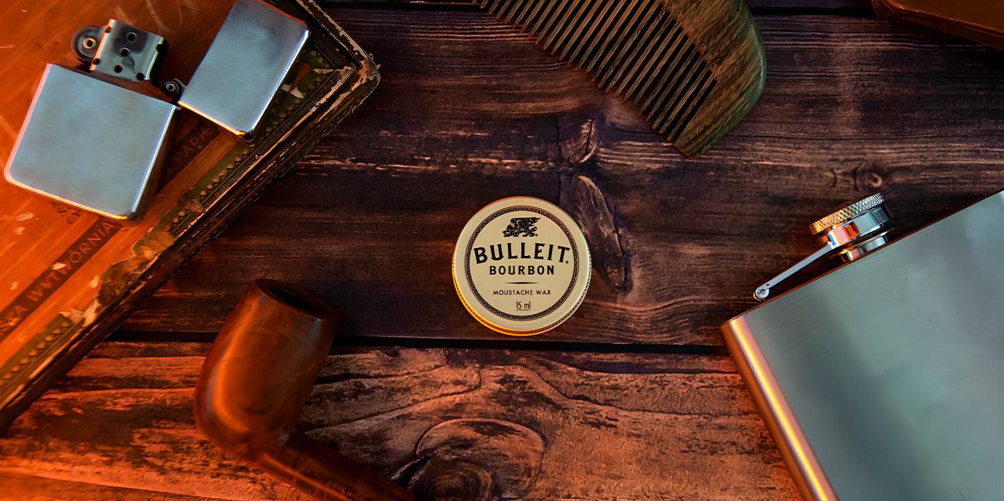 Bulleit Bourbon Bartevoks / Mustasjevoks 15g