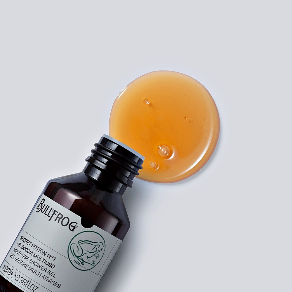 Bullfrog Multi-Use Shower Gel Secret Potion N.1  - Tuxedo.no Oslo Norway Nettbutikk