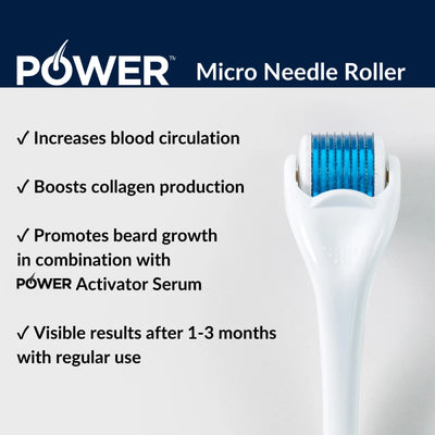 Greater Beard Micro Needle Roller - Beard 0.5 mm