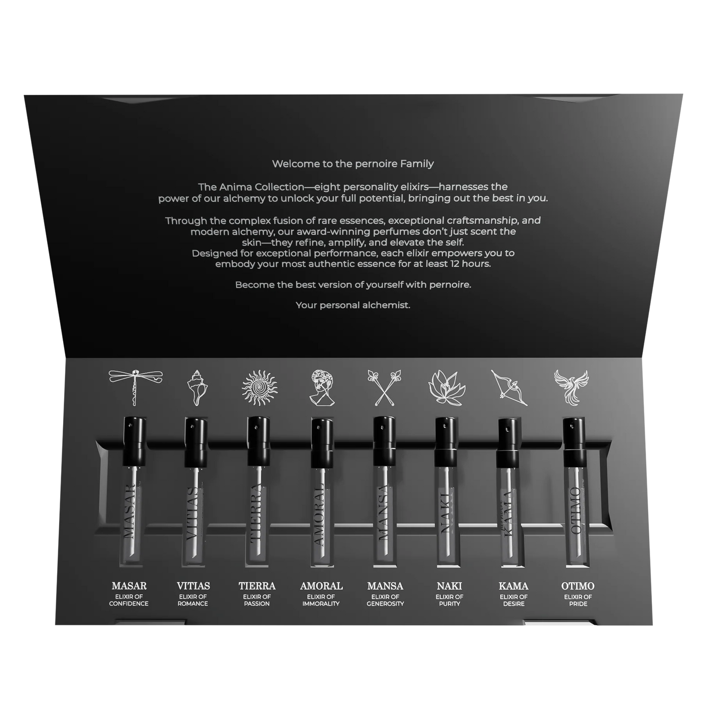 Pernoire Discovery Set Anima Collection 8x2ml