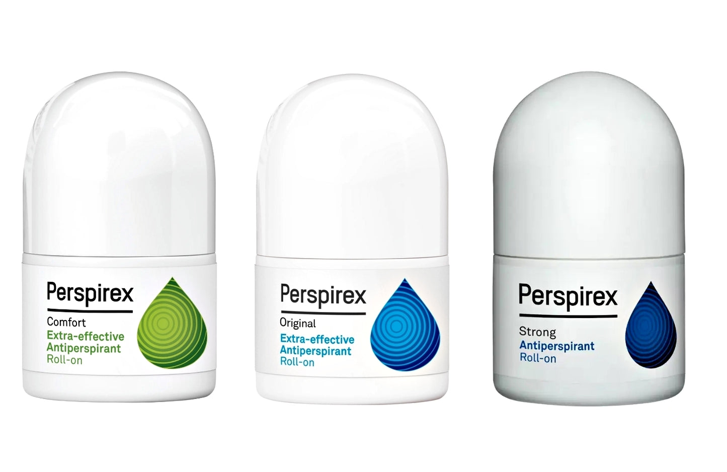 Perspirex Antiperspirant Roll-on Collection 3x15 ml