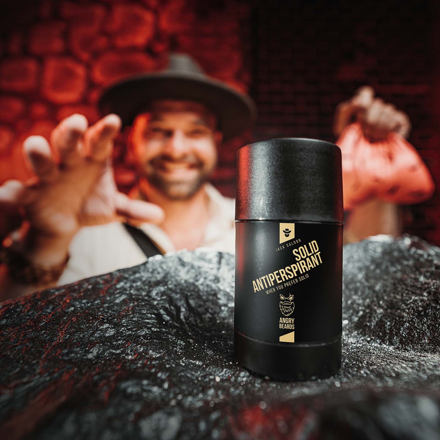 Angry Beards Jack Saloon Solid Antiperspirant Spray 50ml